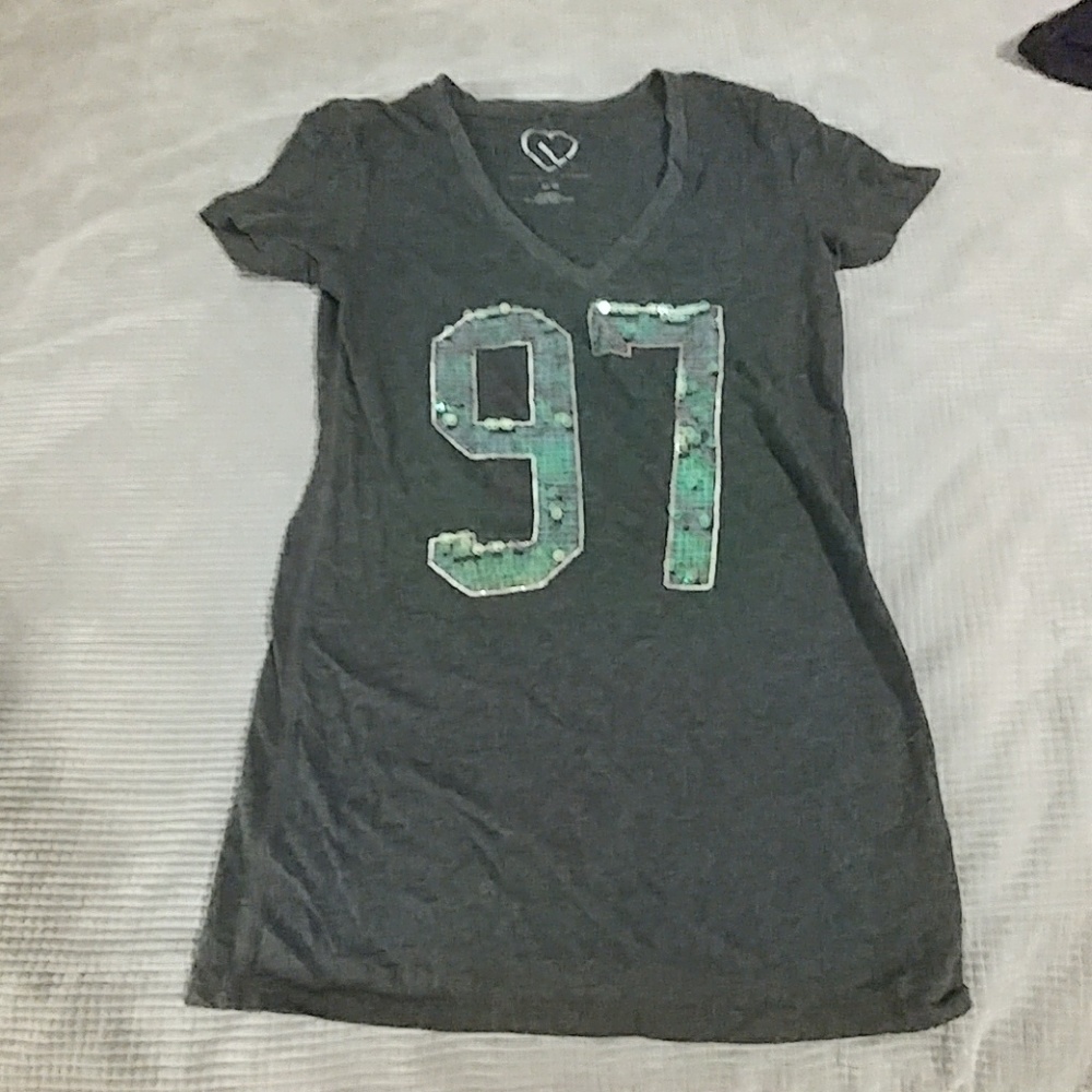 Sequin tee shirt